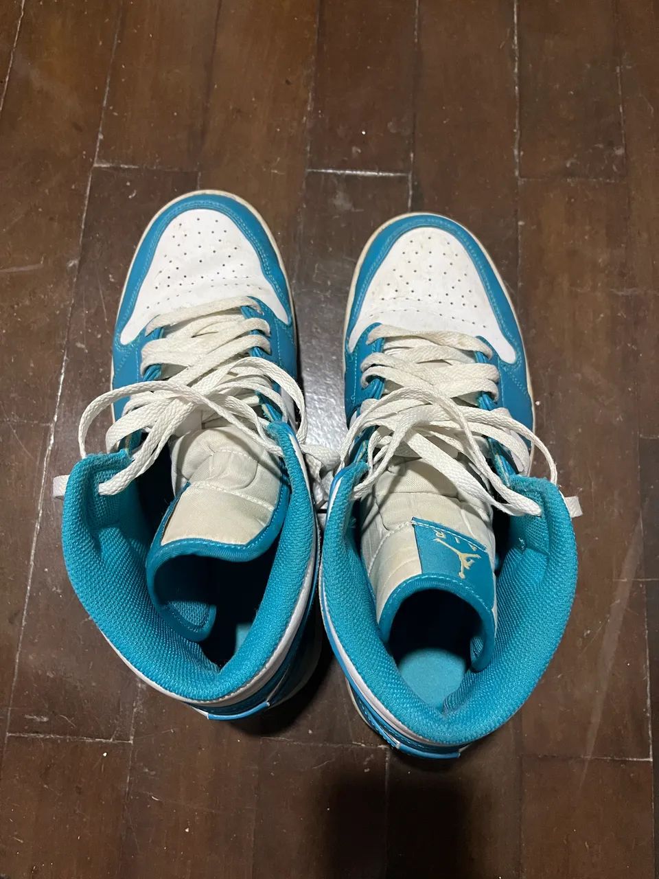 AIR JORDAN MID AQUATONE - Foto 4
