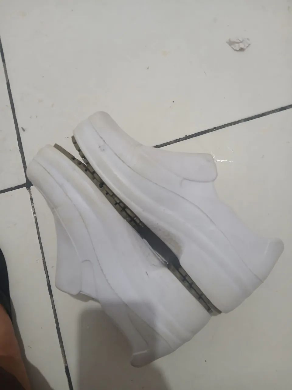 Sapato profissional branco 37  - Foto 4