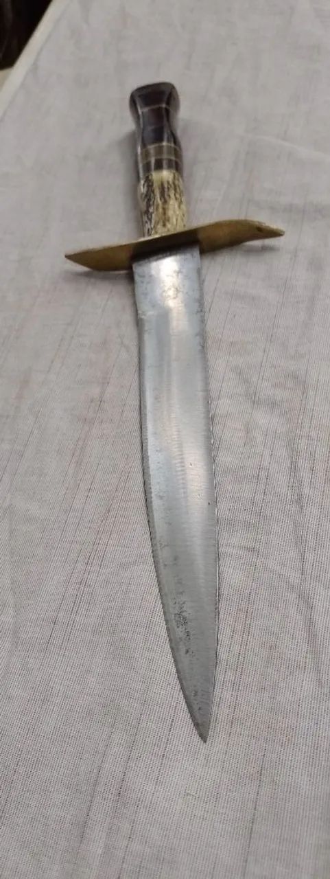 Punhal artesanal antigo  - Foto 2