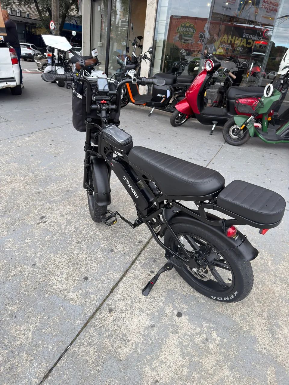 Bicicleta Elétrica BKV20 PRO - Preta - Foto 2