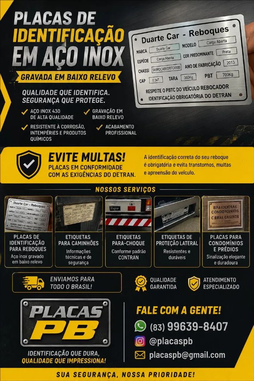 Fabricamos etiquetas em metal