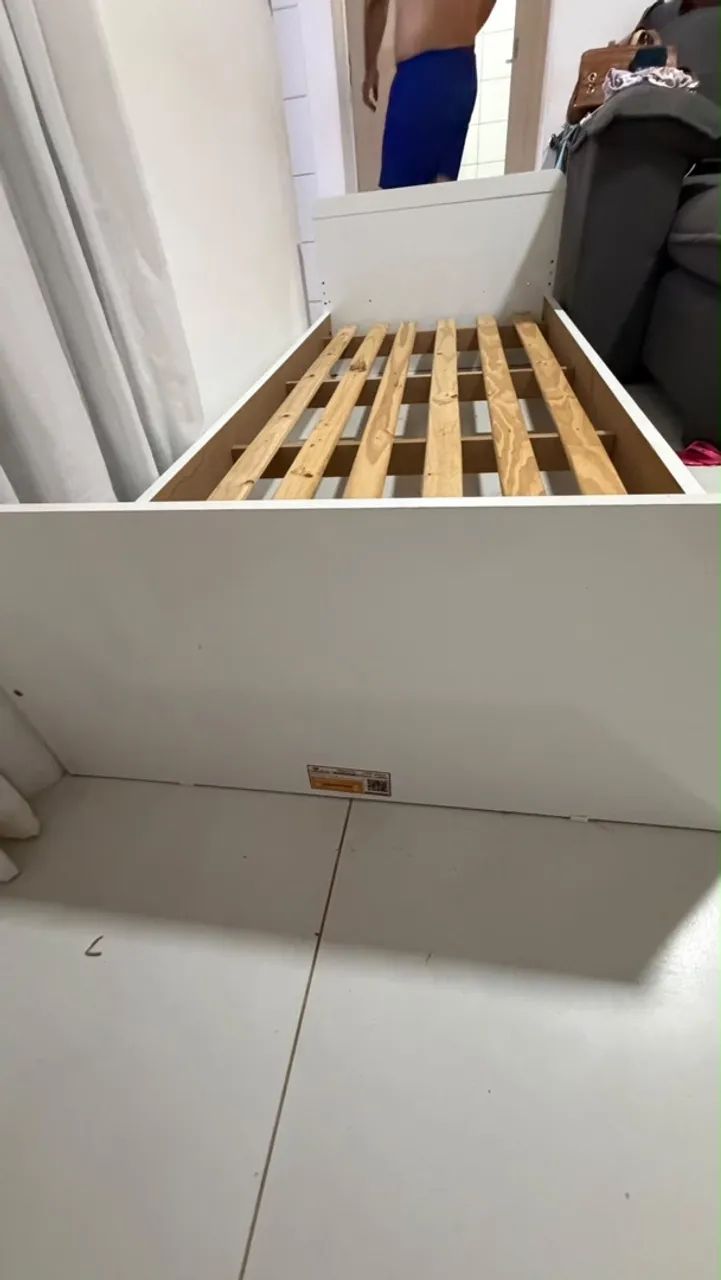 Infantil - Cama Solteiro + Cômoda - Foto 3