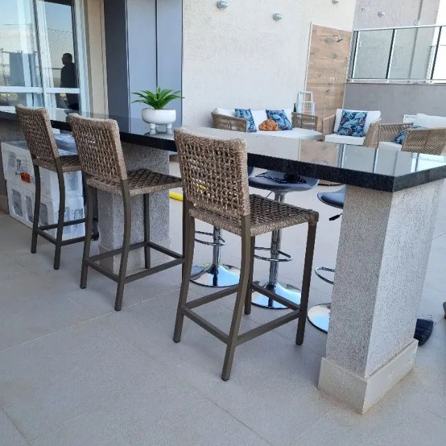 BANQUETAS PARA BALCÃO SOBE MEDIDA ( UNIDADE )