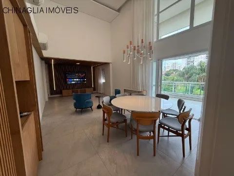 Apartamento de Luxo para Locação no Taquaral, Campinas-SP: 3 Quartos, 3 Suítes, 3 Salas, 5