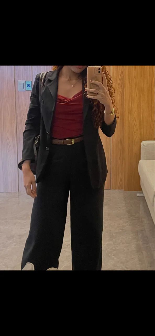 Blazer Preto Alfaiataria  - Foto 3