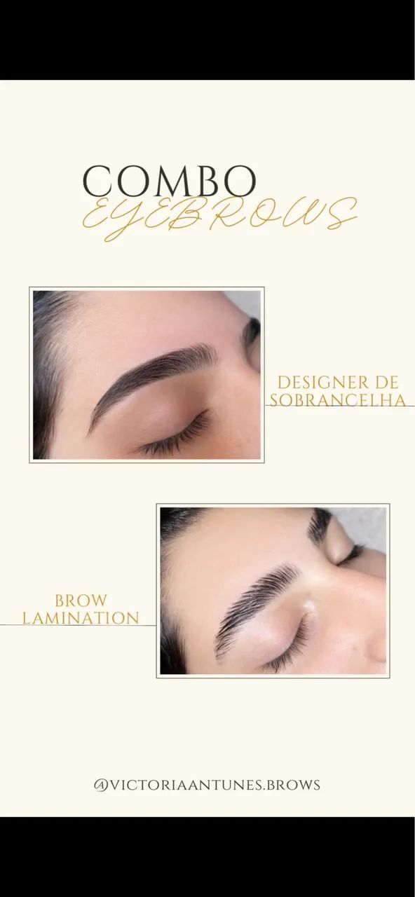 Designer + brow lamination 