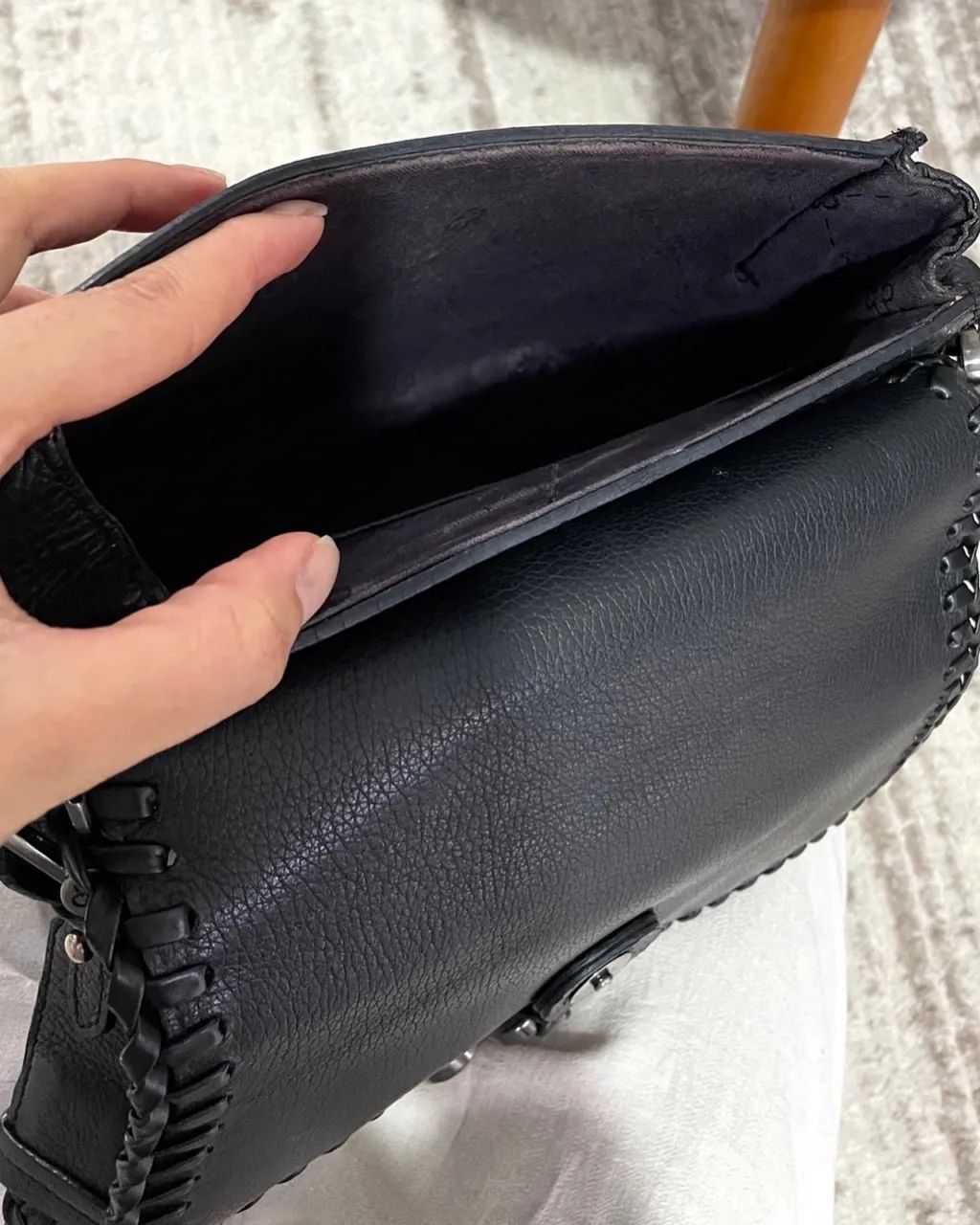 Bolsa em couro - Capodarte  - Foto 3