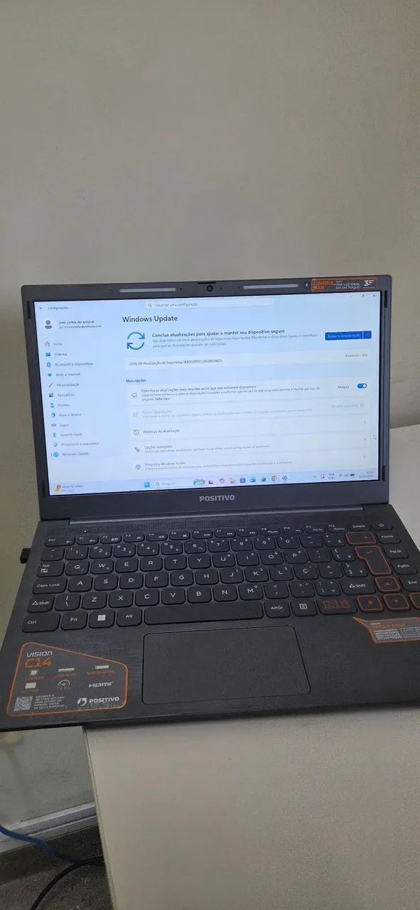 Notebook Positivo vision C14