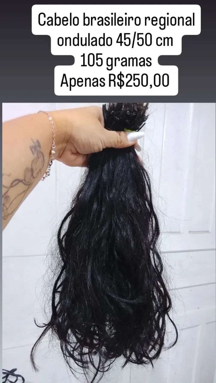 Cabelo brasileiro ondulado  - Foto 3