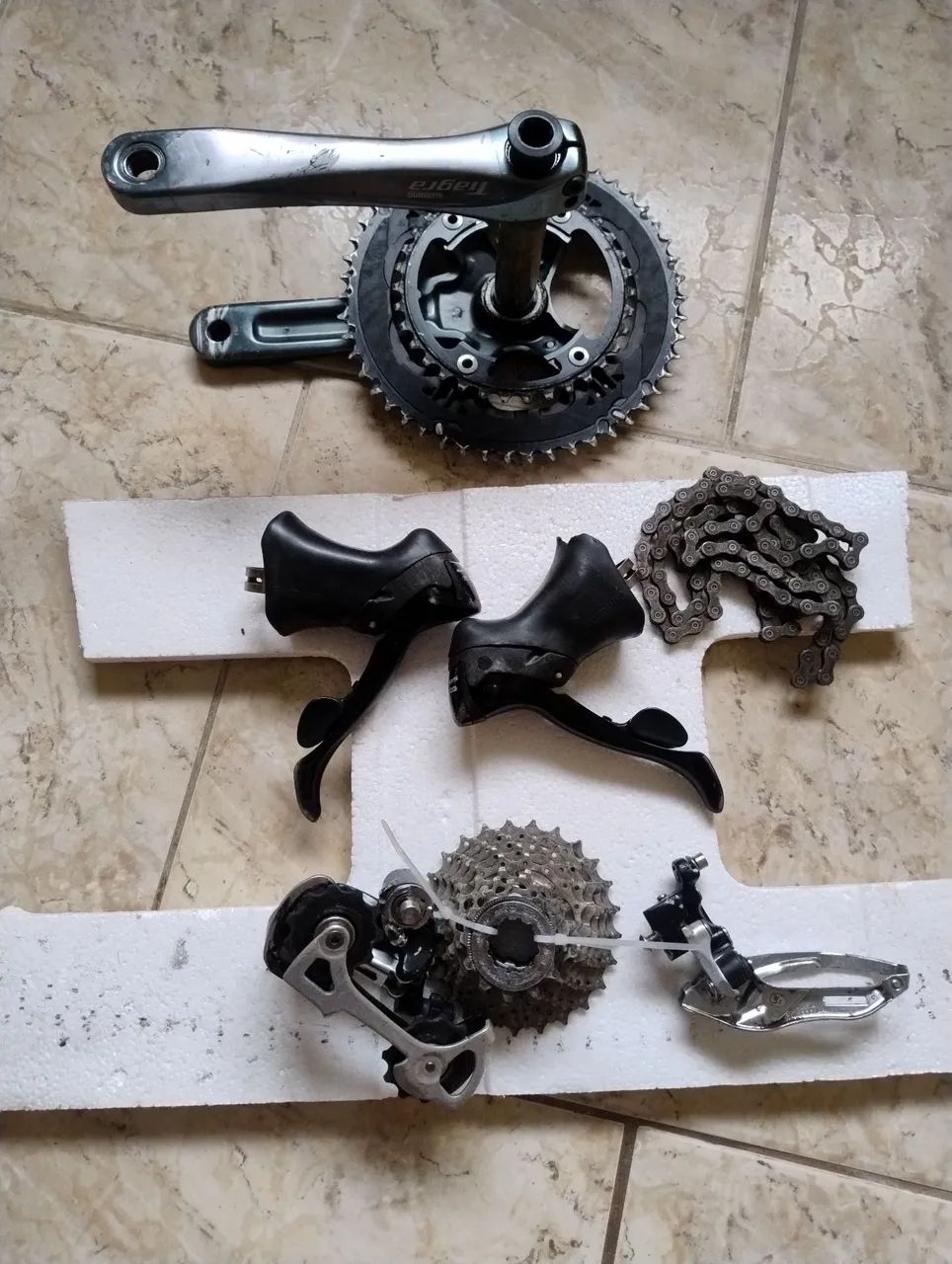Grupo Shimano 105 RD 5501 - Foto 4