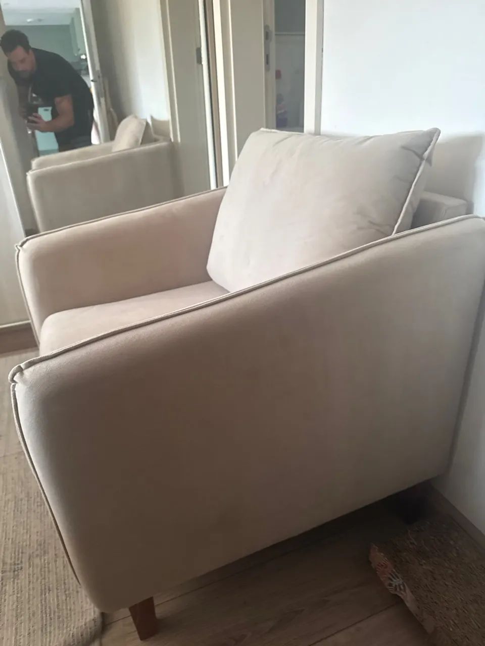 Poltrona tecido  - Foto 3