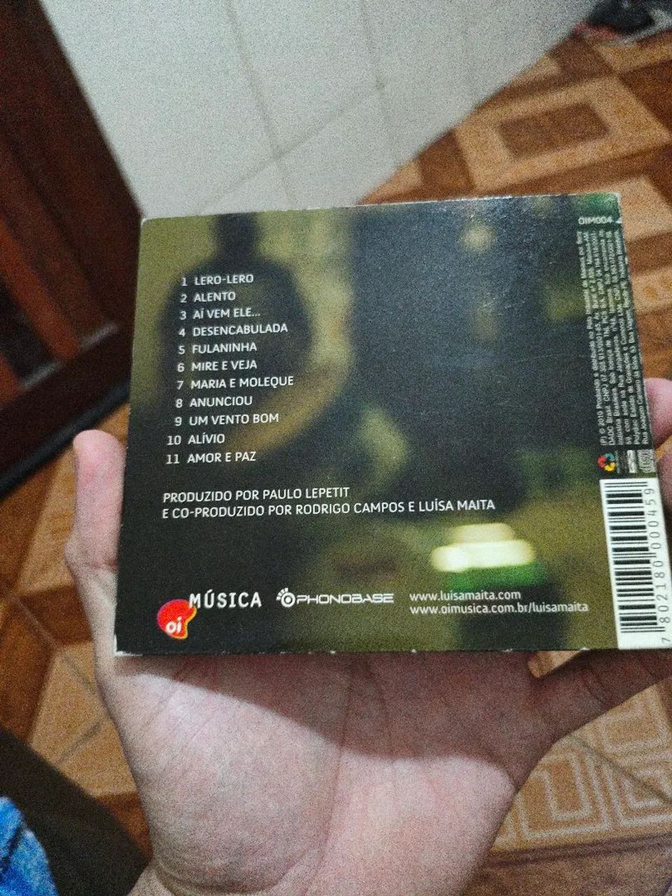 Cd: Luisa Maita - Lero - Lero - CDs, DVDs etc - Copacabana, Rio de