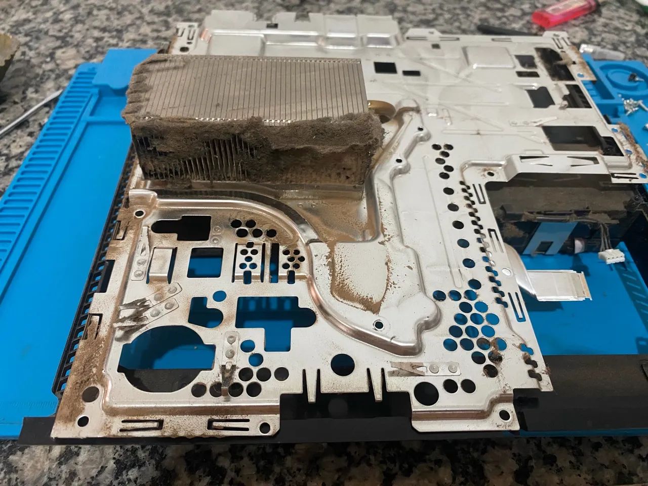 Limpeza interna e troca da pasta termica de Videogames  - Foto 5
