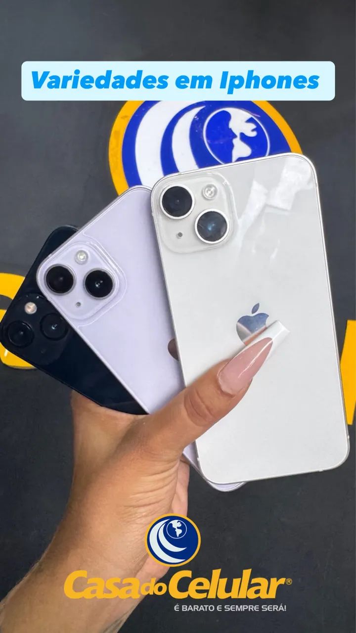 Celulares no boleto em até 18x