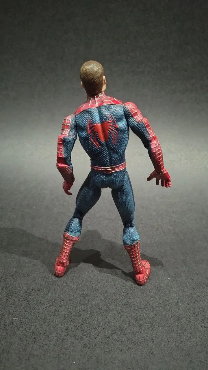 Boneco Homem-Aranha Wrestler Tobey Spider Man Filme 2002 Toy Biz