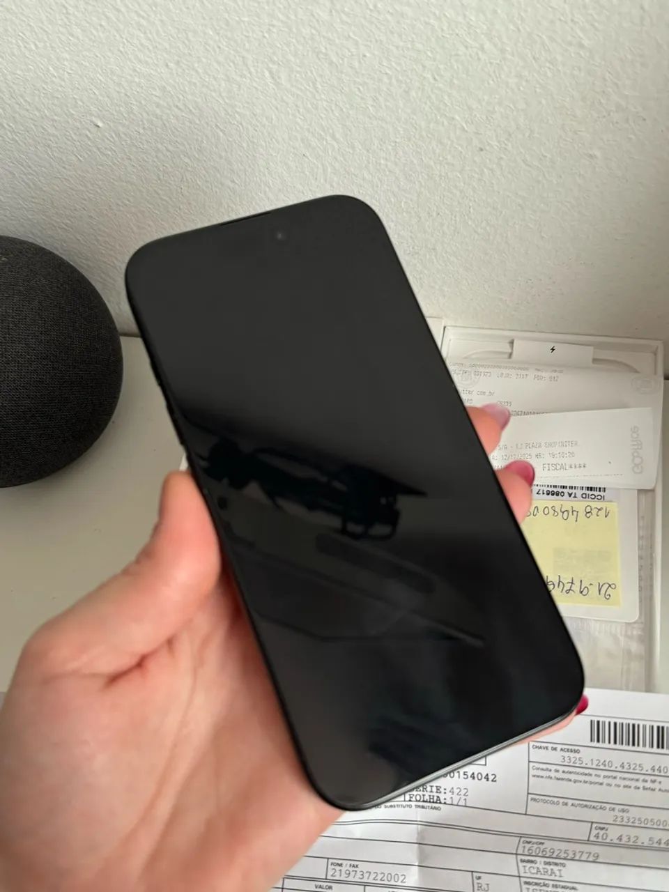 iphone 16 - 256gb - caixa, nota, garantia - Foto 3