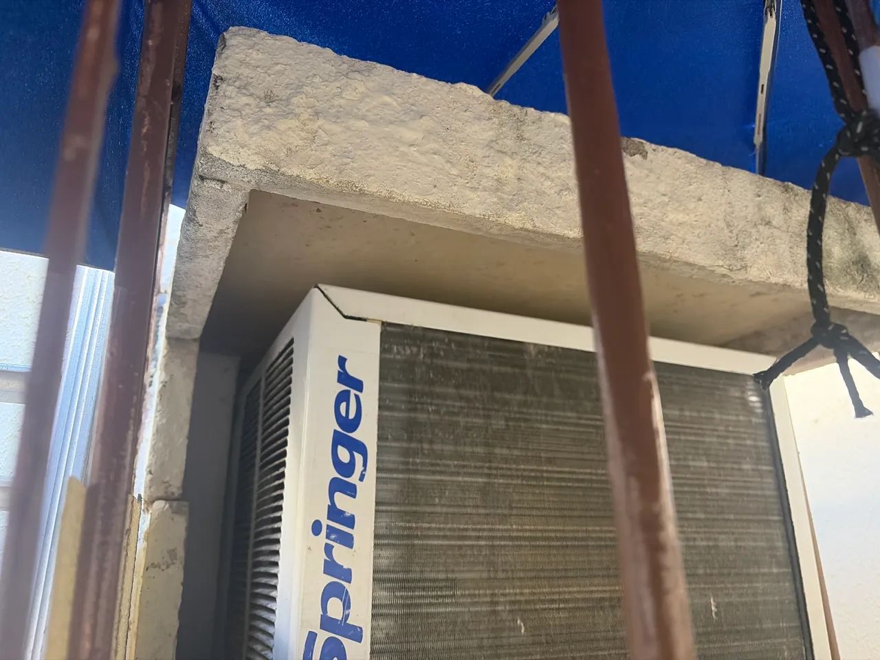 Ar-condicionado de Janela Springer Midea - Funcionando - Bom estado - Foto 2