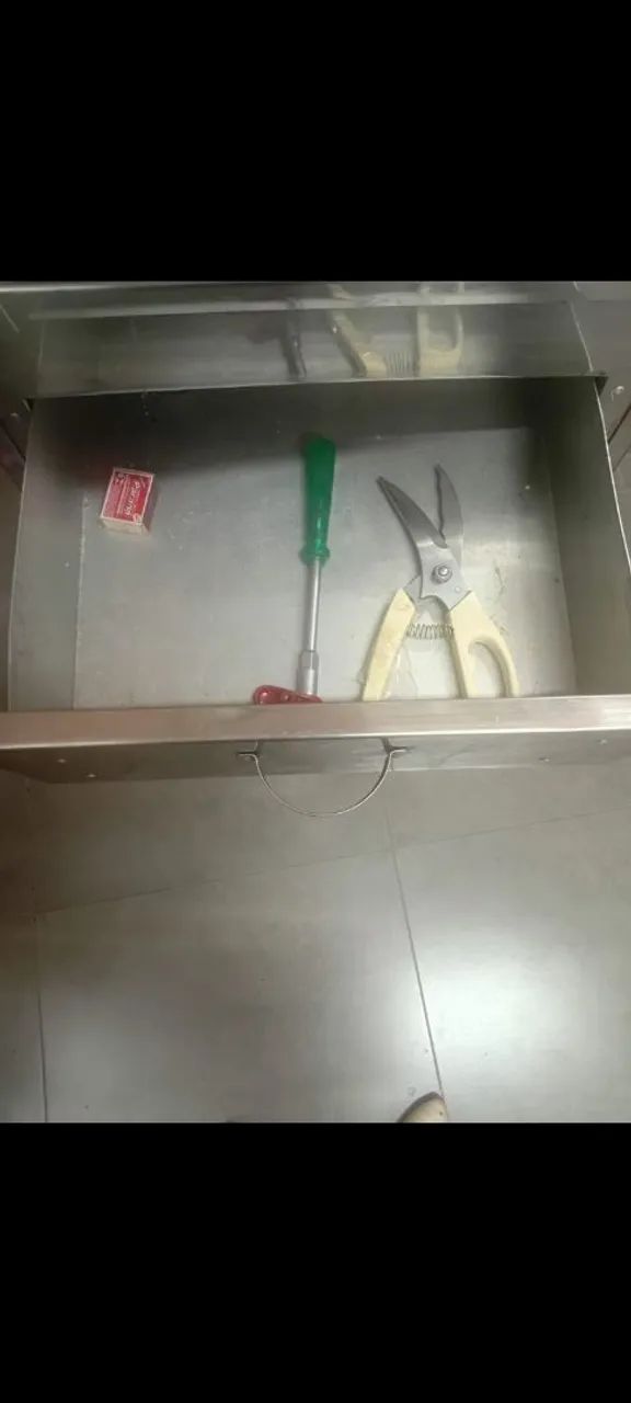 Maquina de frango+cortador de frango + mesa de frango  - Foto 4