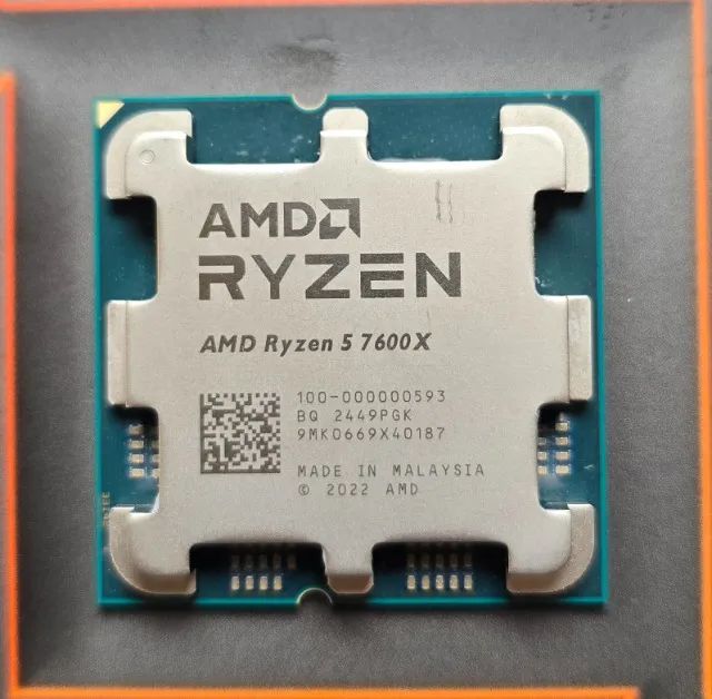Processador Ryzen 5 7600X AM5 -Trocas - Foto 2