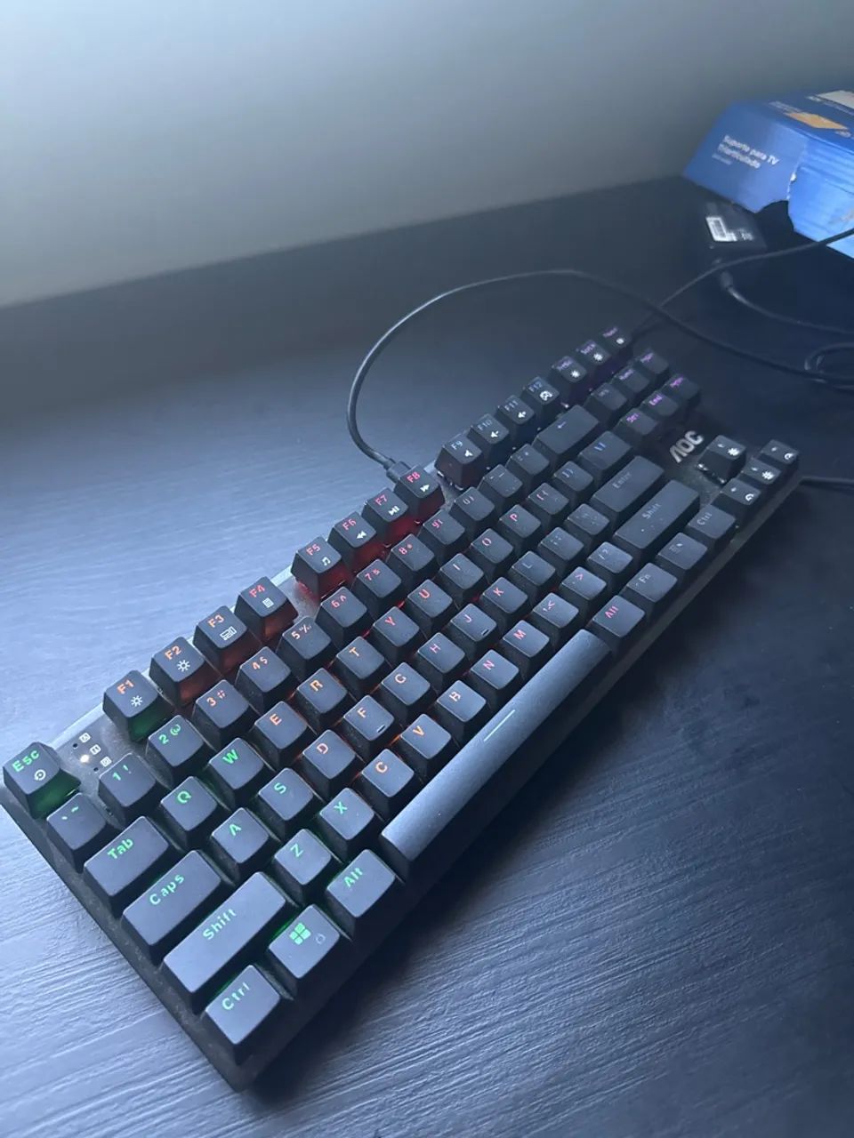 Teclado Mecânico AOC GK450 (Aceito propostas) - Foto 3