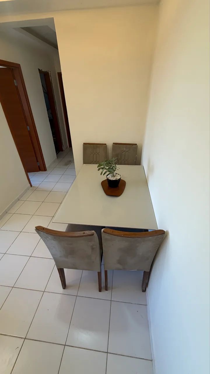 Mesa de Jantar 4 Lugares com 4 Cadeiras - Foto 3