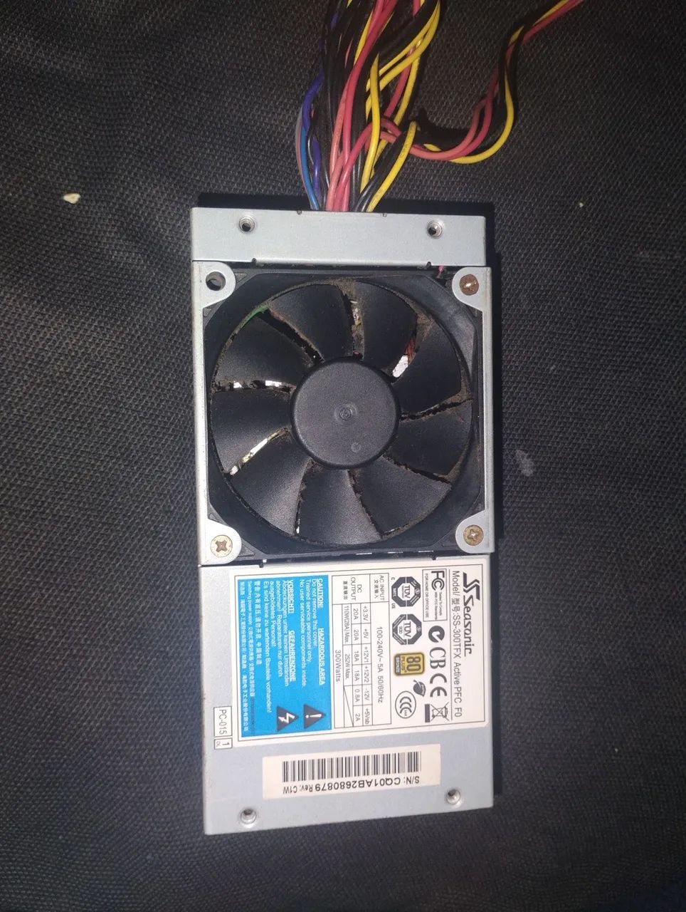 Fonte 300W 80 PLUS BRONZE 
