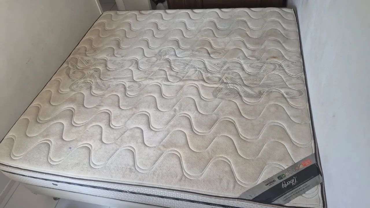 Cama Box Super King 2x2 Ortobom | Base Dupla + Molas ensacadas | Tamanho Gigante - Foto 5