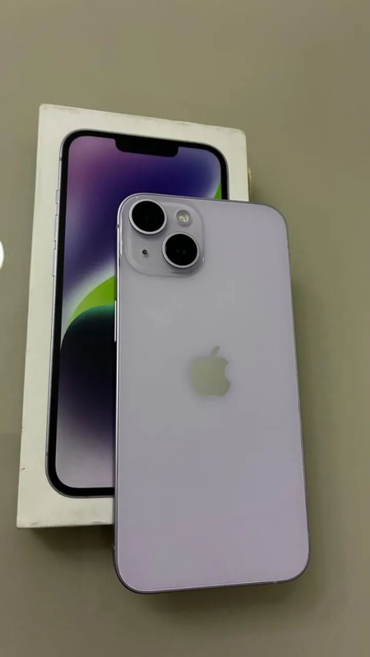 iPhone 14 128GB Branco - Com Caixa - Impecável - Foto 2