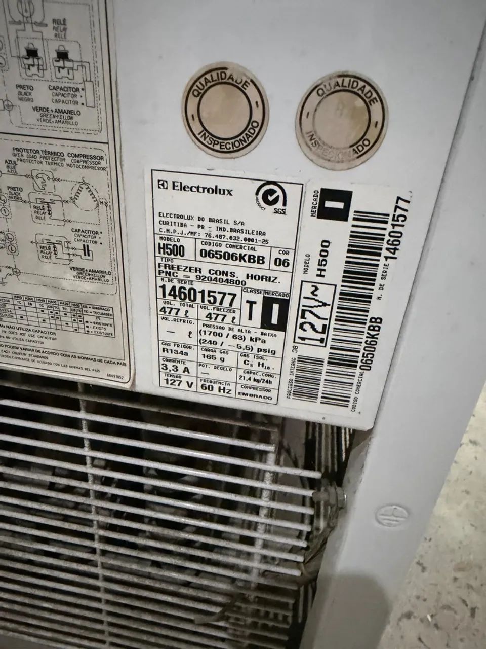 Freezer Horizontal Electrolux H500 - Foto 3