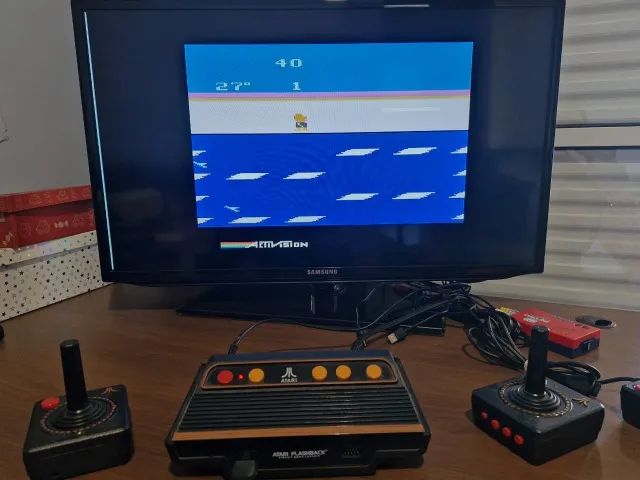 Atari Flashback 9 Gold Console Hdmi Com 120 Jogos de Fábrica - Foto 4