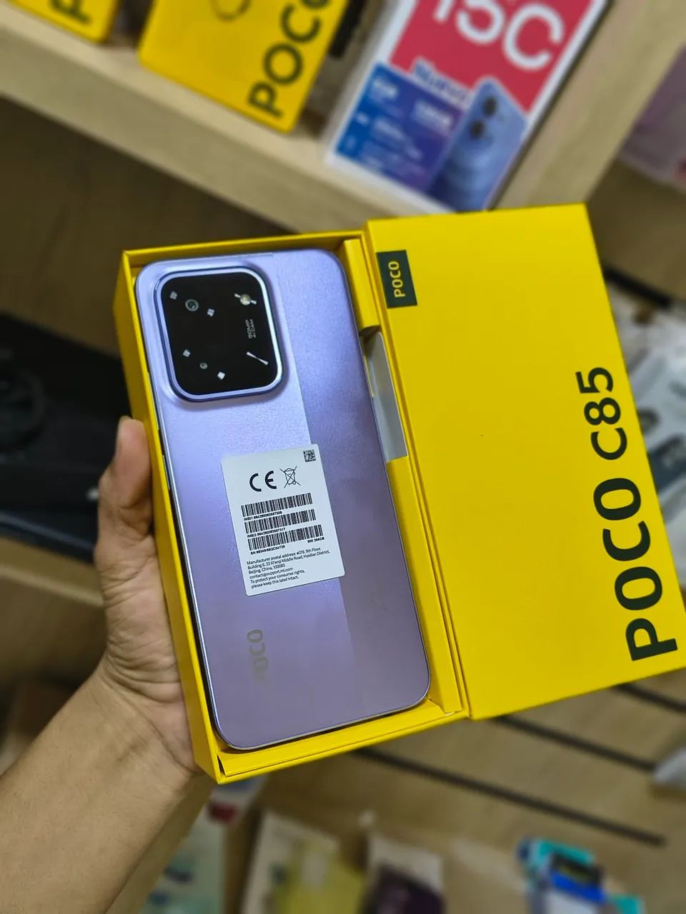 Poco C85 256GB - apenas 5 dias de uso! - Telefonia Fixa e Sem Fio
