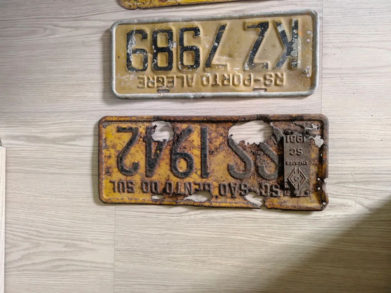 Placas de Carro Antigo  - Foto 2