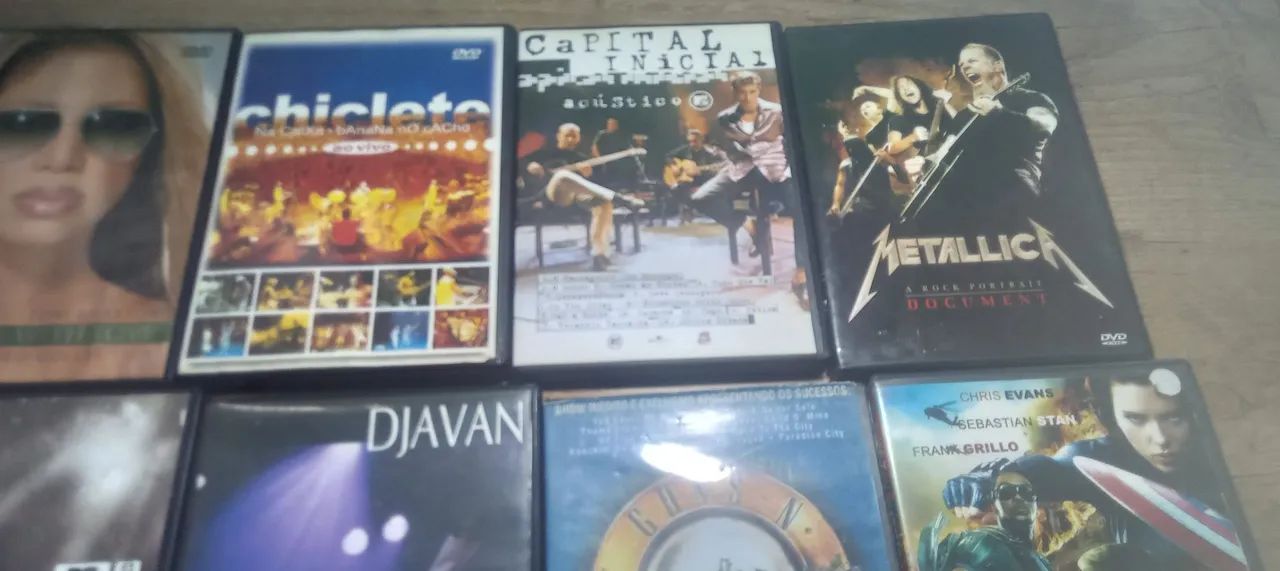 DVD E CD ANTIGOS