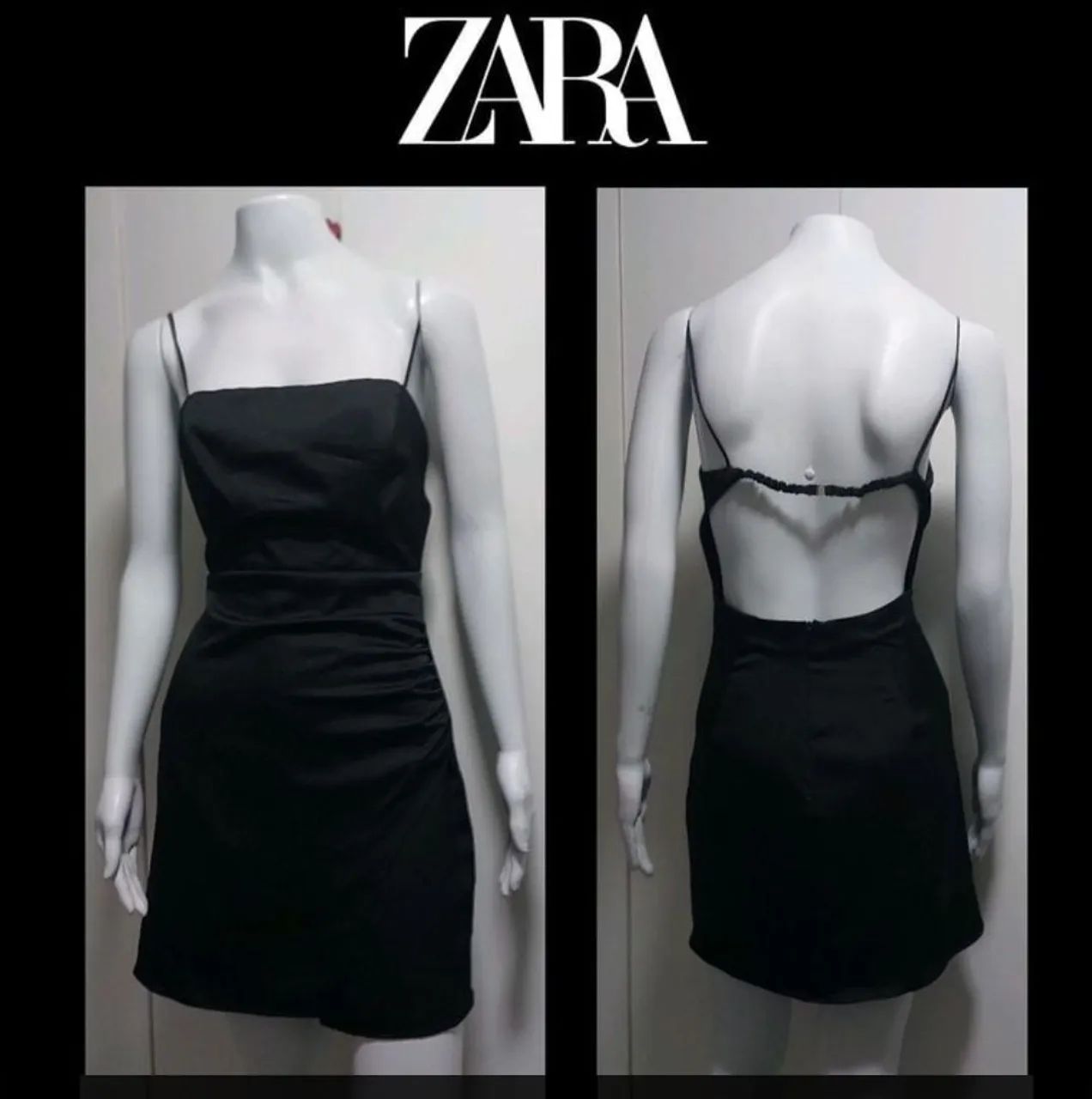 ZARA vestido seminovo 