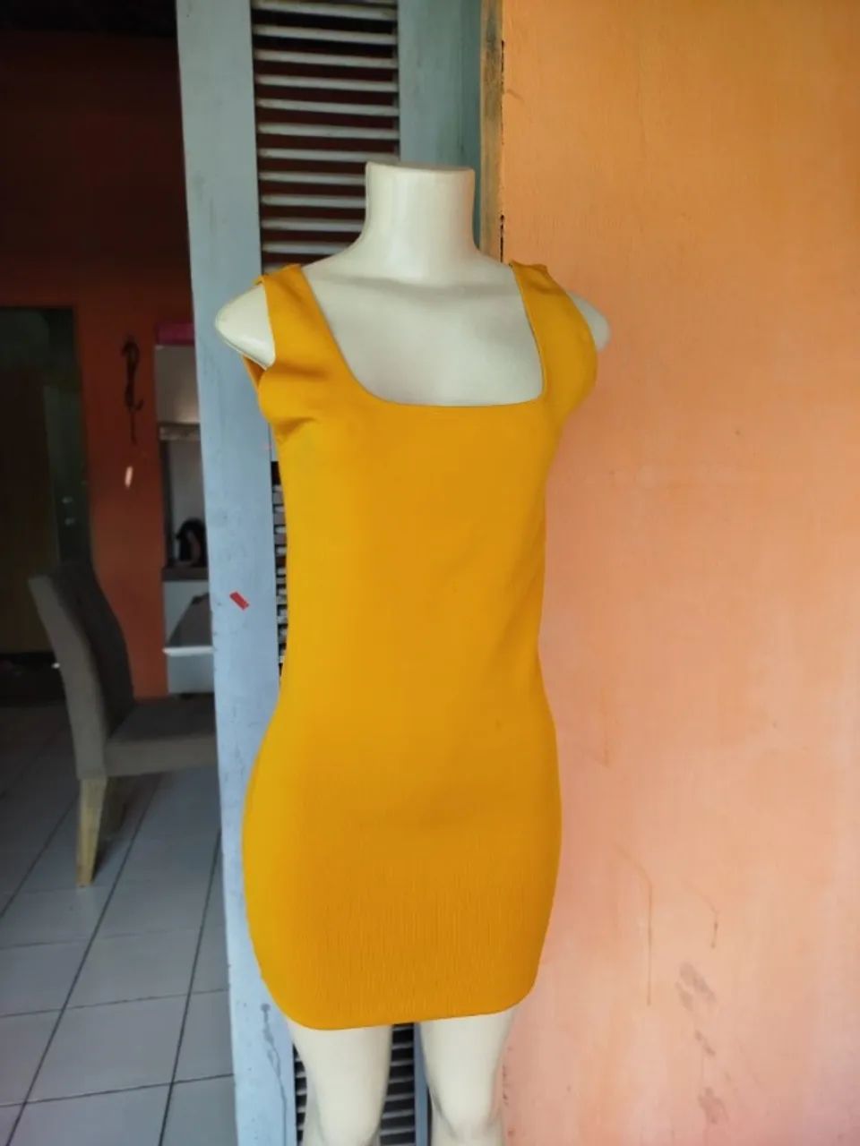 Vestido canelado Zara - Foto 4