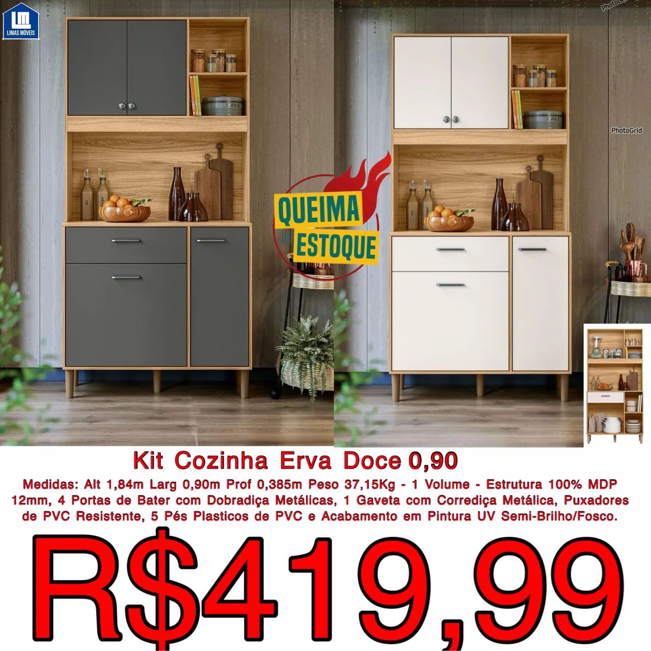 Armários de cozinha  - Foto 3