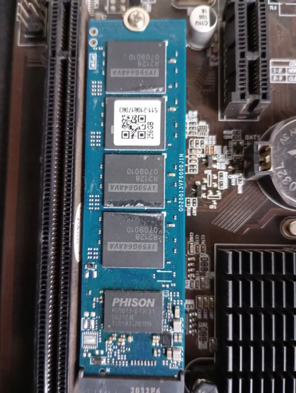 Kit Placa Mãe A320 DDR4 + SSD 256GB - Foto 2