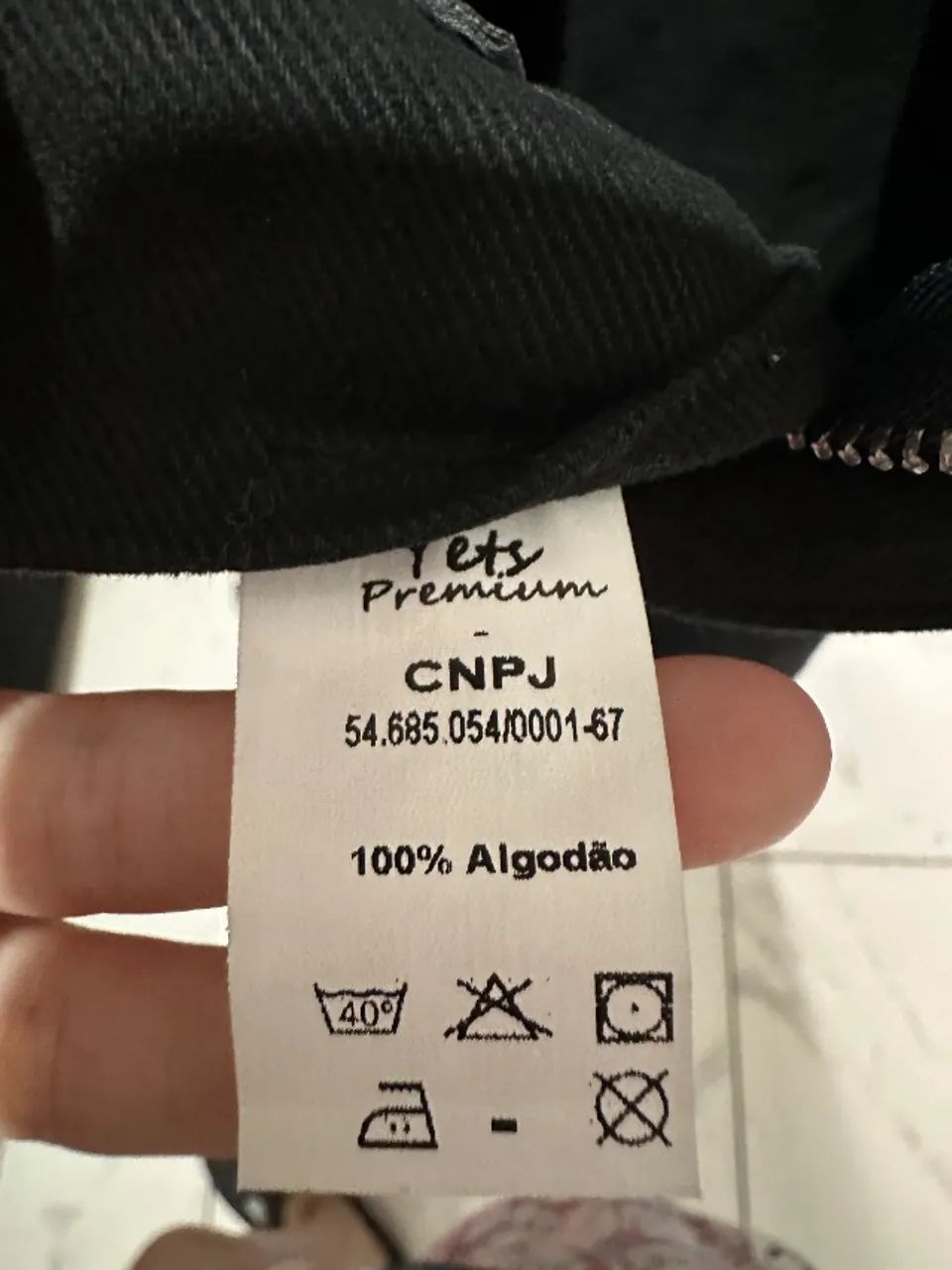 calça wide leg cargo yetspremium preta 46  - Foto 2