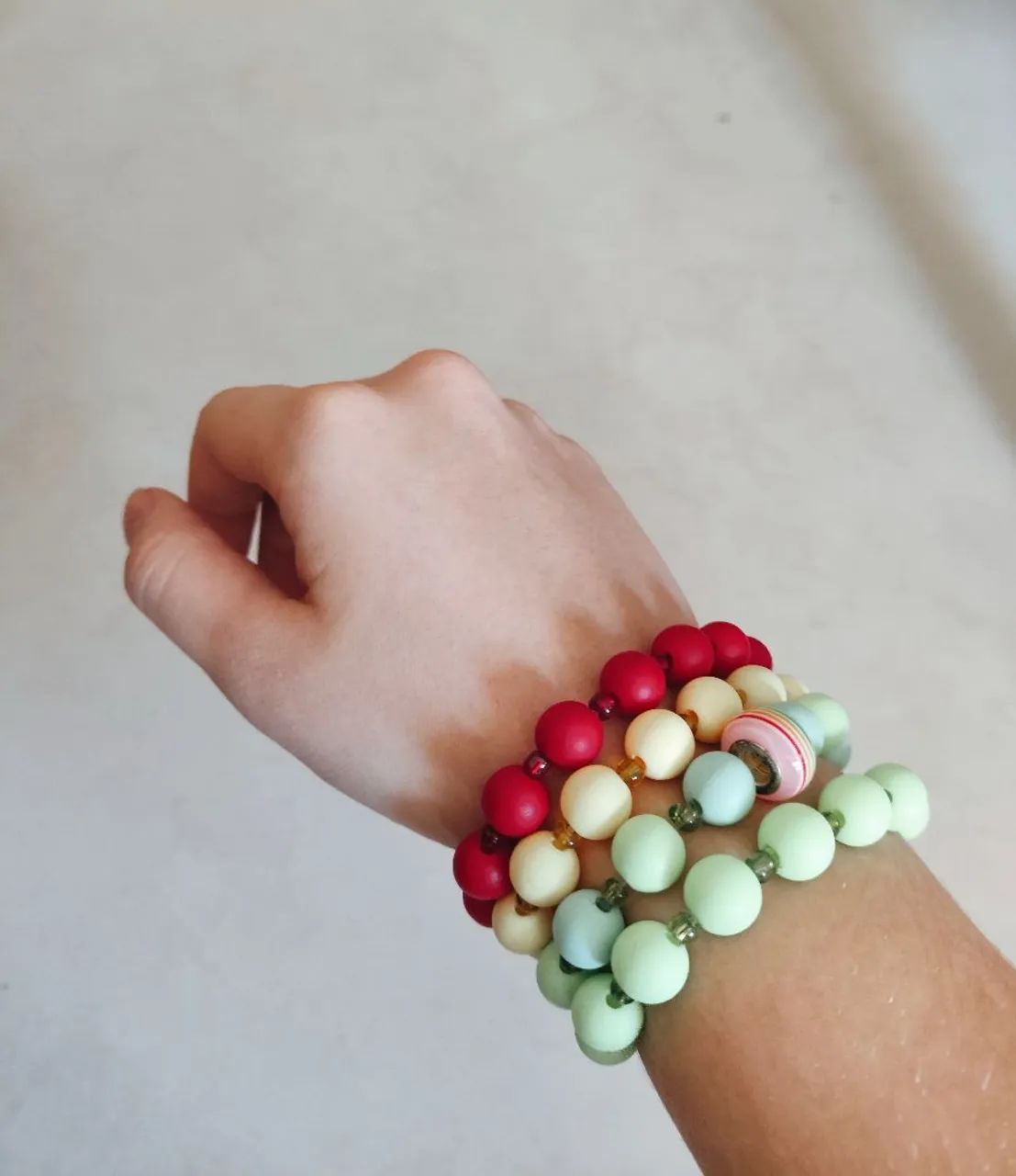 Pulseirinhas feitas a mão