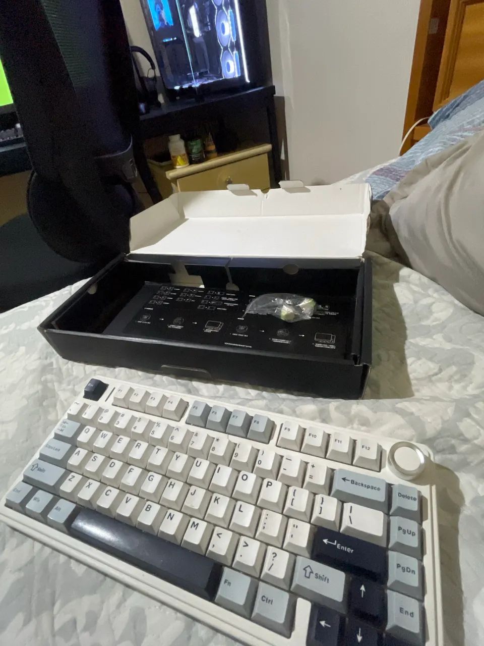 Teclado Aula F75 Mecânico - Foto 2