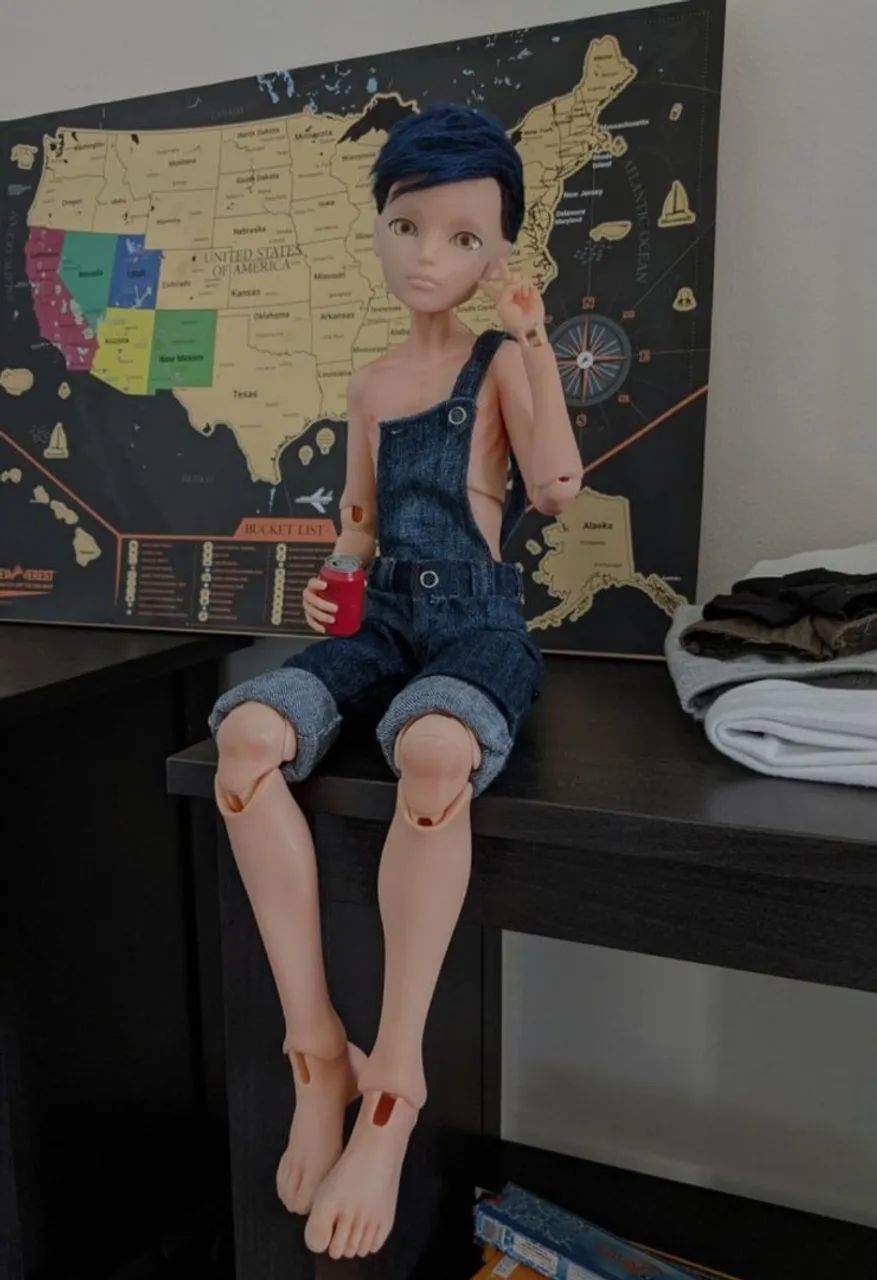 Boneco BJD corpo masculino
