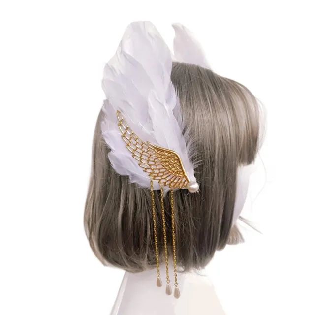 Efeite de cabelo asa de anjo fantasia de carnaval