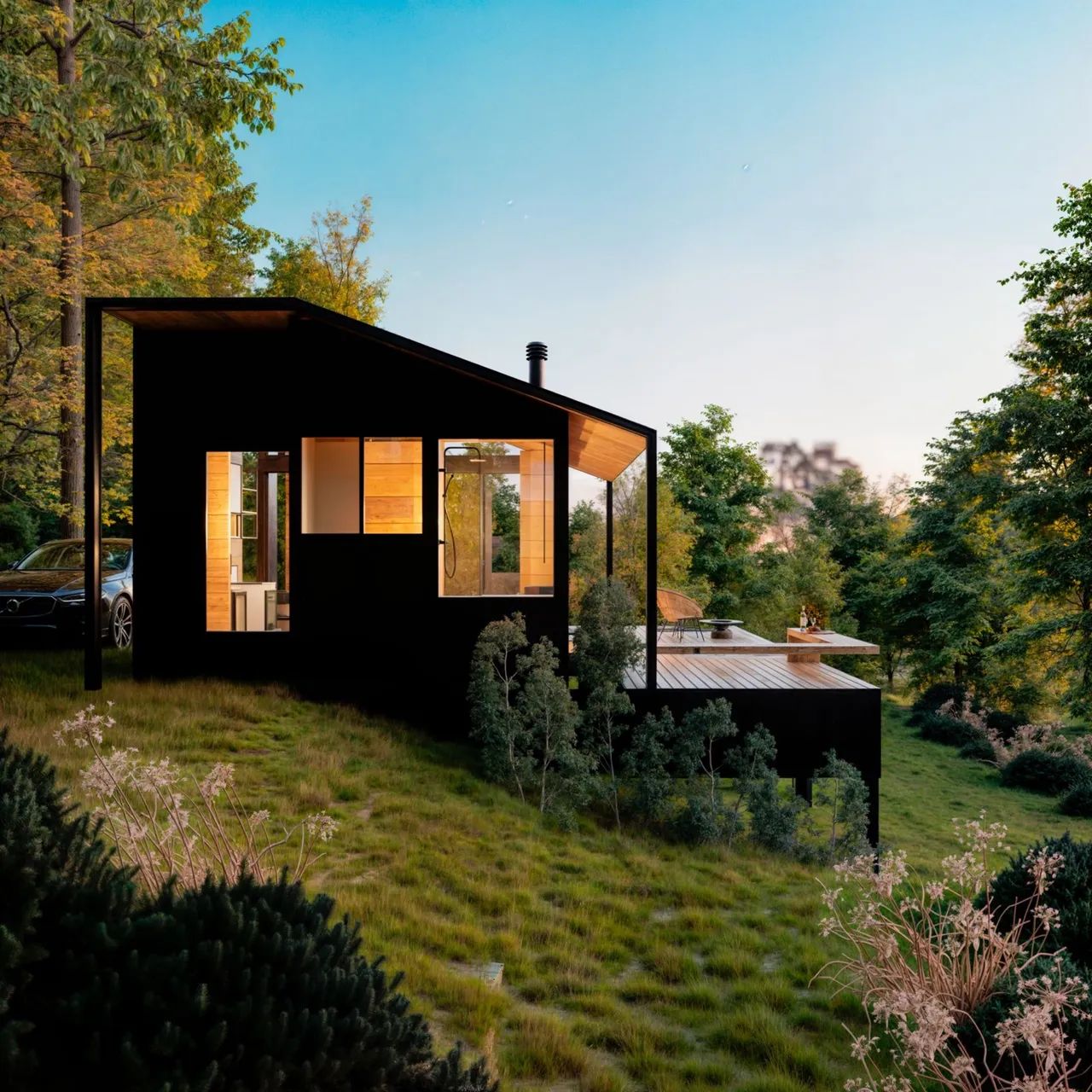 Terreno em moeda com chalé em construção- Aceito troca  - Foto 3