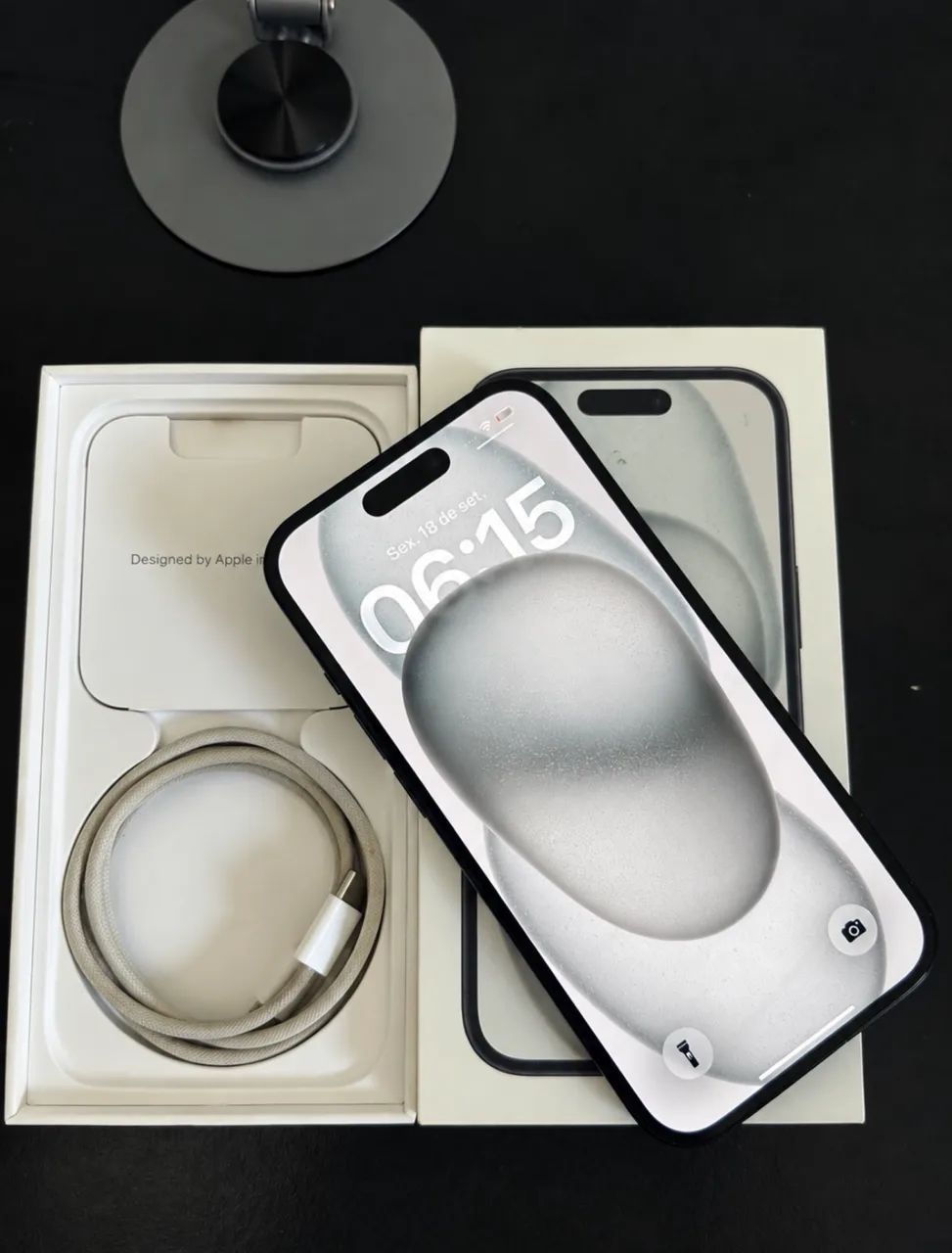 iPhone 15 - 128GB BLACK - Foto 3