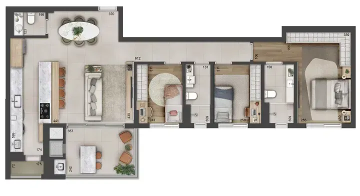 PLANTA 116m²