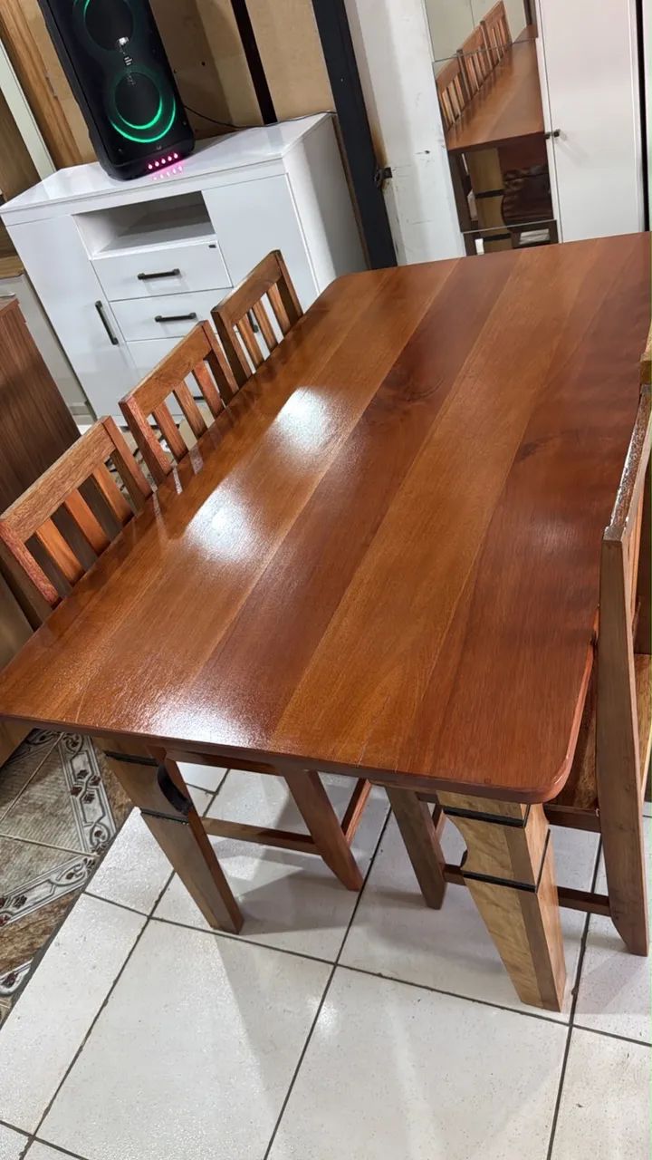 Mesa de madeira  - Foto 5