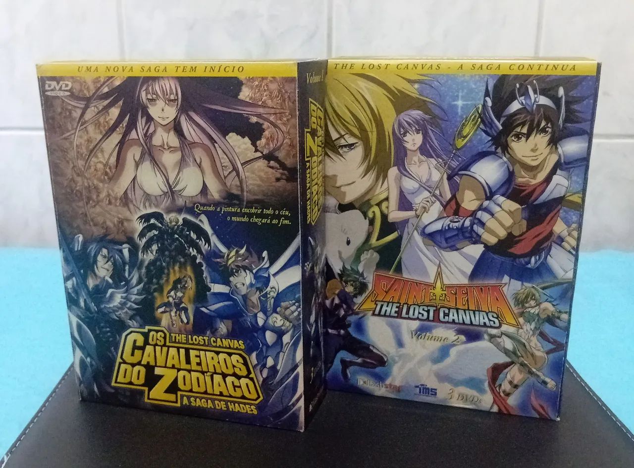 Dvds Os Cavaleiros do Zodíaco The Lost Canvas Original - CDs, DVDs