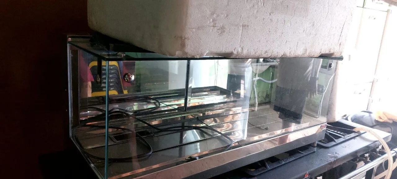 Estufa salgado quente nova