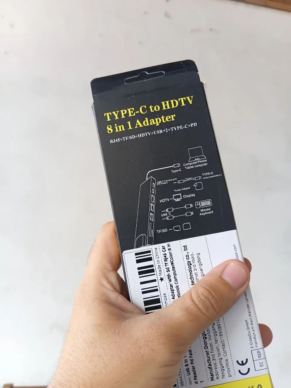 Hub Adaptador USB Tipo C com 8 Portas - Com HDMI 4K - Foto 3