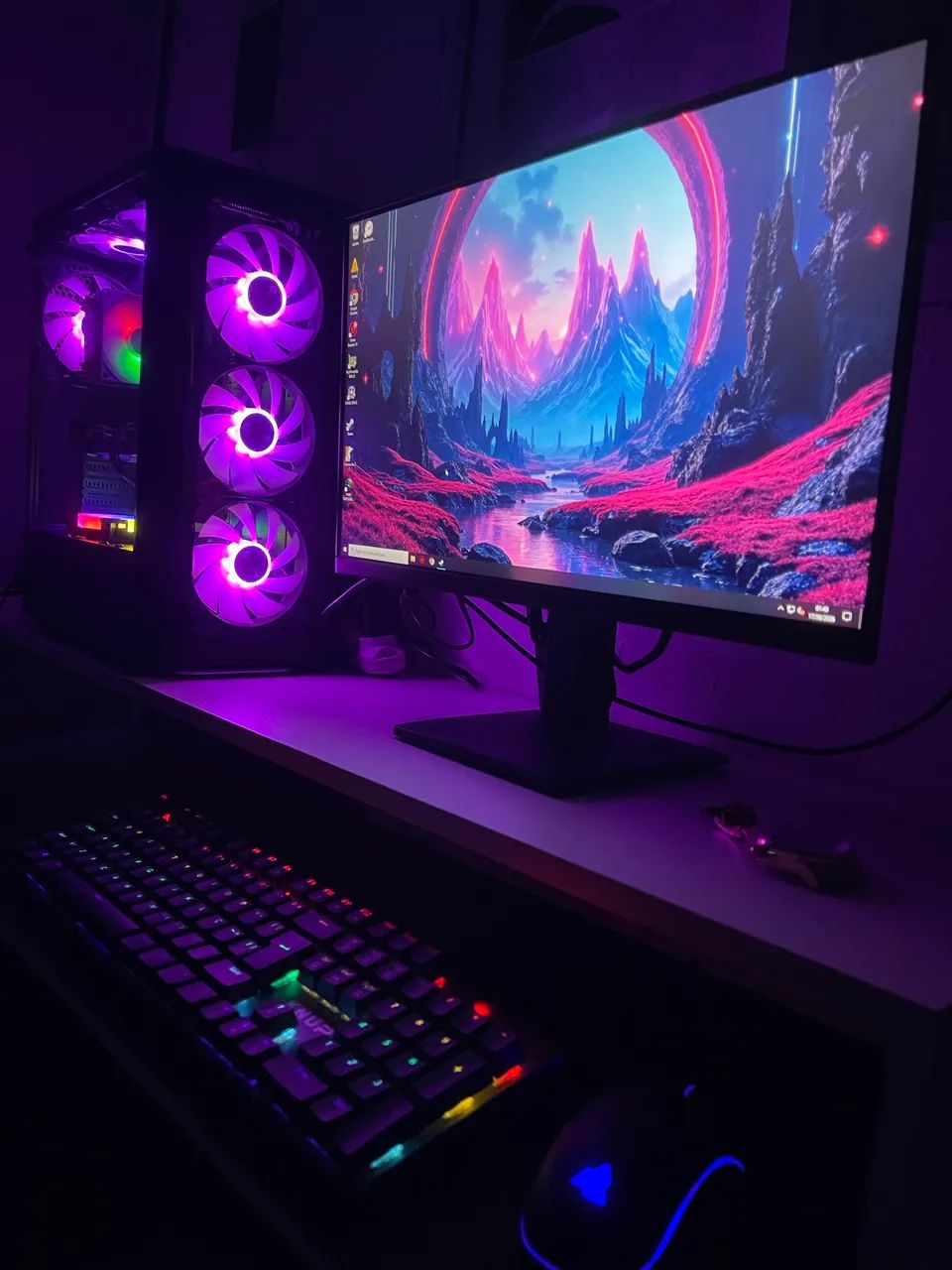 Pc Gamer Completo RX 580 + 16GB RAM + Xeon - Foto 2